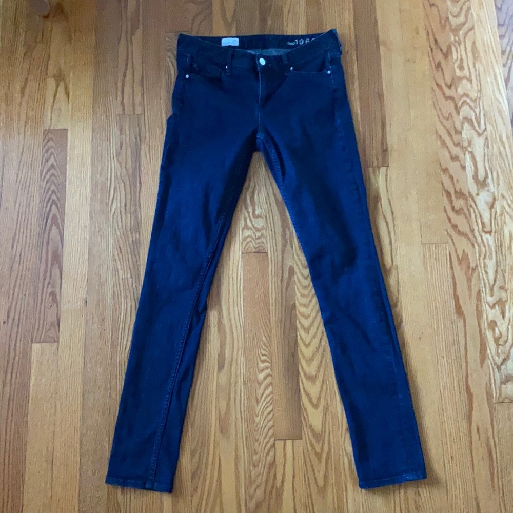 Gap 1969 Dark Denim Jeans Always Skinny 28r